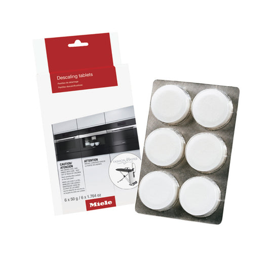 MIELE DESCALING TABLETS FOR OVENS AND AUTOMATIC COFFEE MACHINES - 6PK